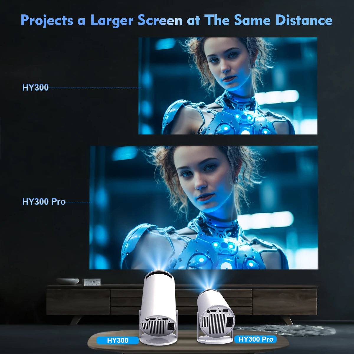 Magcubic Projector HY300 Pro 4k.