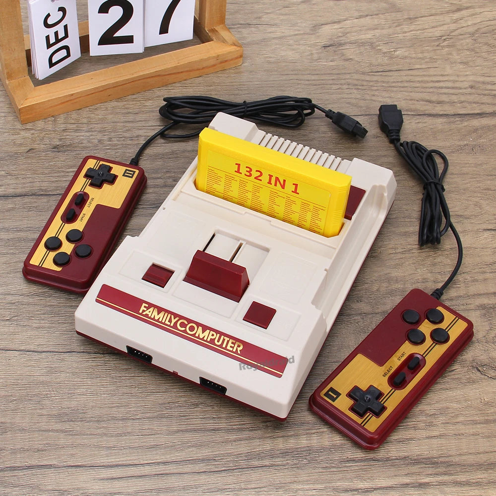 8 Bit Video Game Console Built in 500 Classic Games Family Computer TV Game Console Support Game Cartridge For FC Retro Gaming